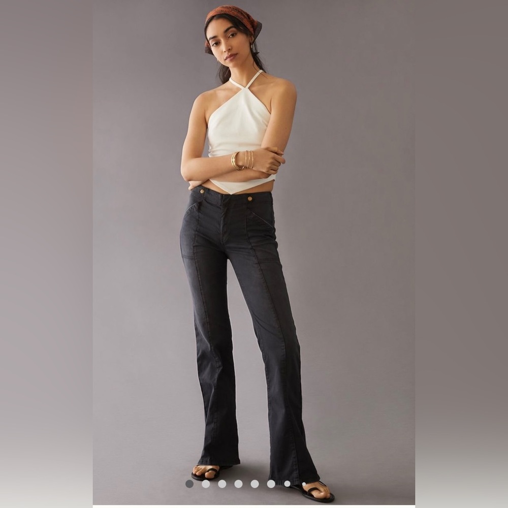 Anthropology Pilcro Demilune Utility Pants